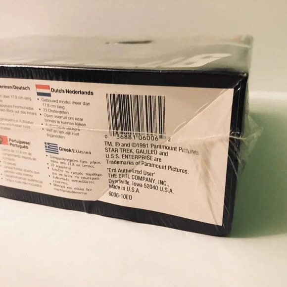 Vtg 1991 Star Trek  Special Edition Galileo II Shuttlecraft Model AMT ERTL 6006 - Picture 9 of 16